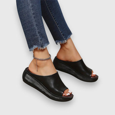 Amelie | Elegantne sandaal pehmest faux-nahast