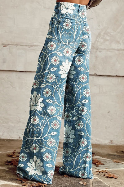 Põnevad Boho Vintage püksid stiilse välimuse jaoks