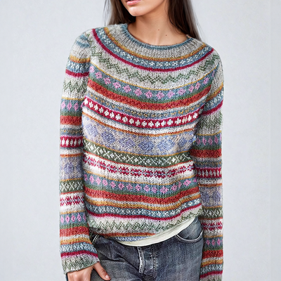 Anna | Elegantne Fair Isle-muster