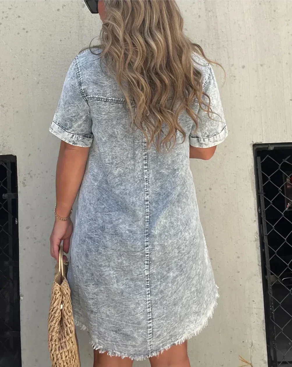 Vera™ | Elegantne Denim Kleid