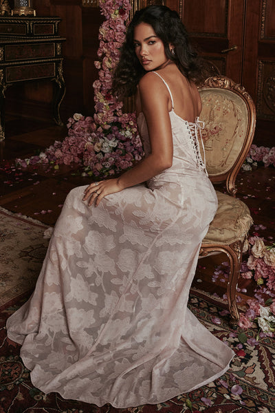 Paulette™ | Elegantne Pikk Kleit Korsetiga