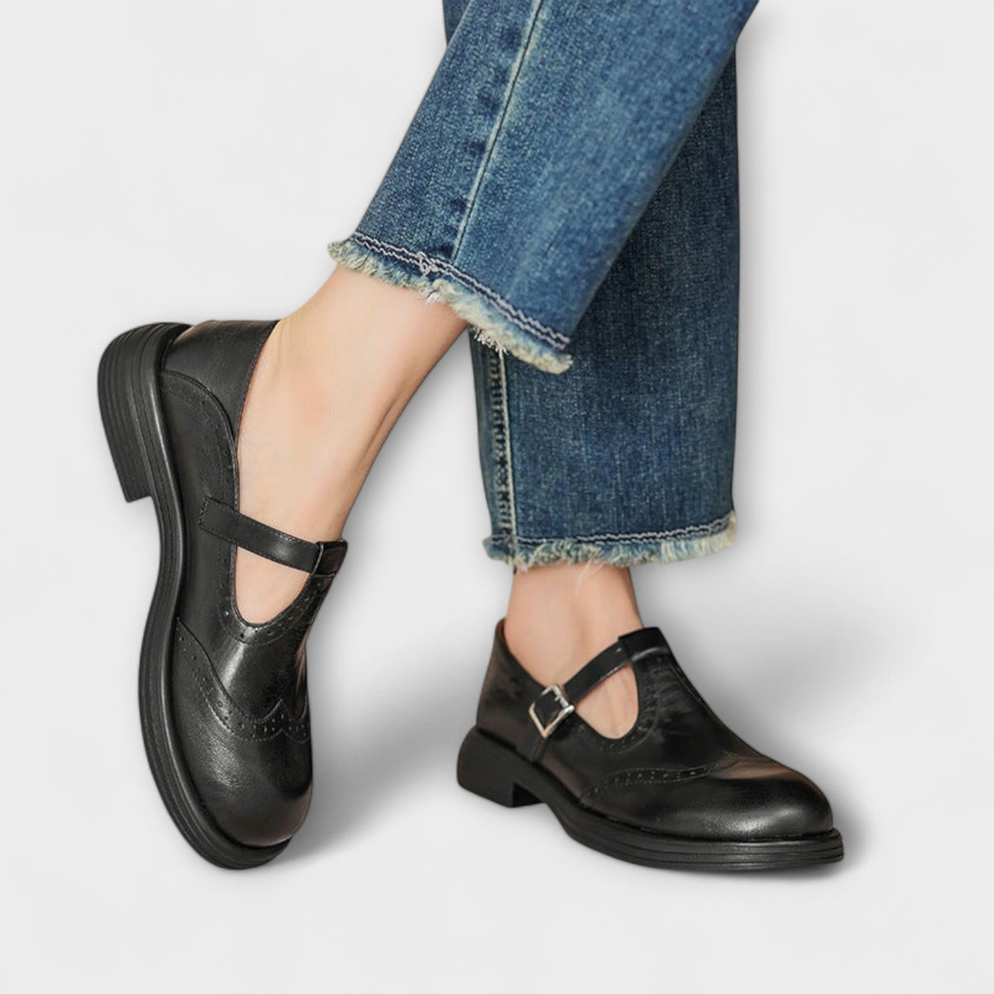 Isla | Elegantne Nahk-Mary Janes