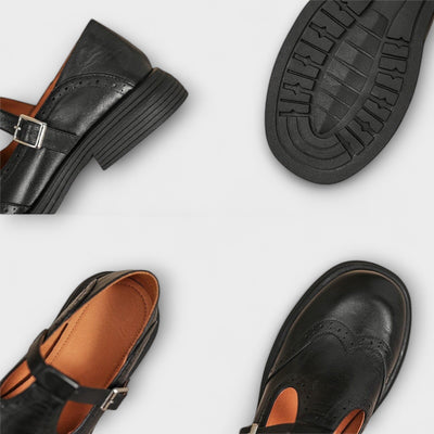 Isla | Elegantne Nahk-Mary Janes