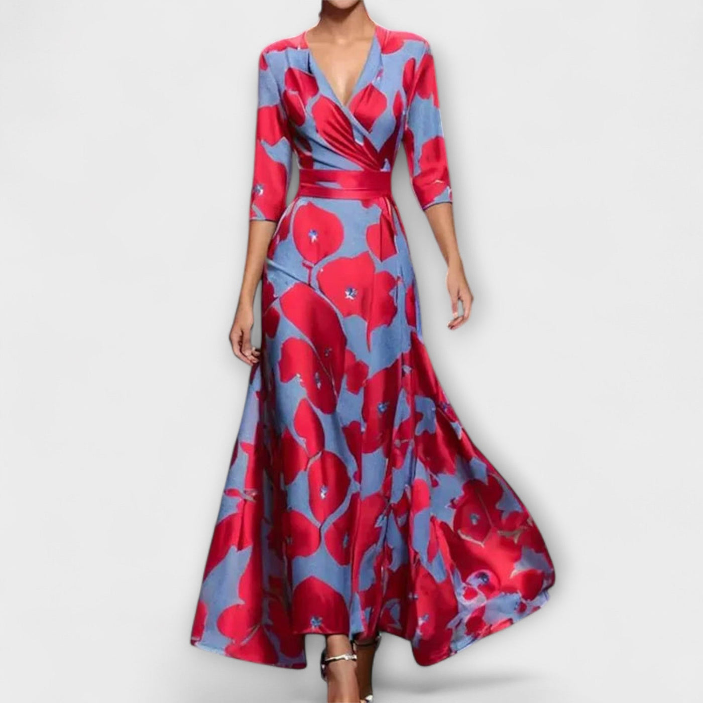 Alma - Elegantne Mouw Disain Naiste Kleid