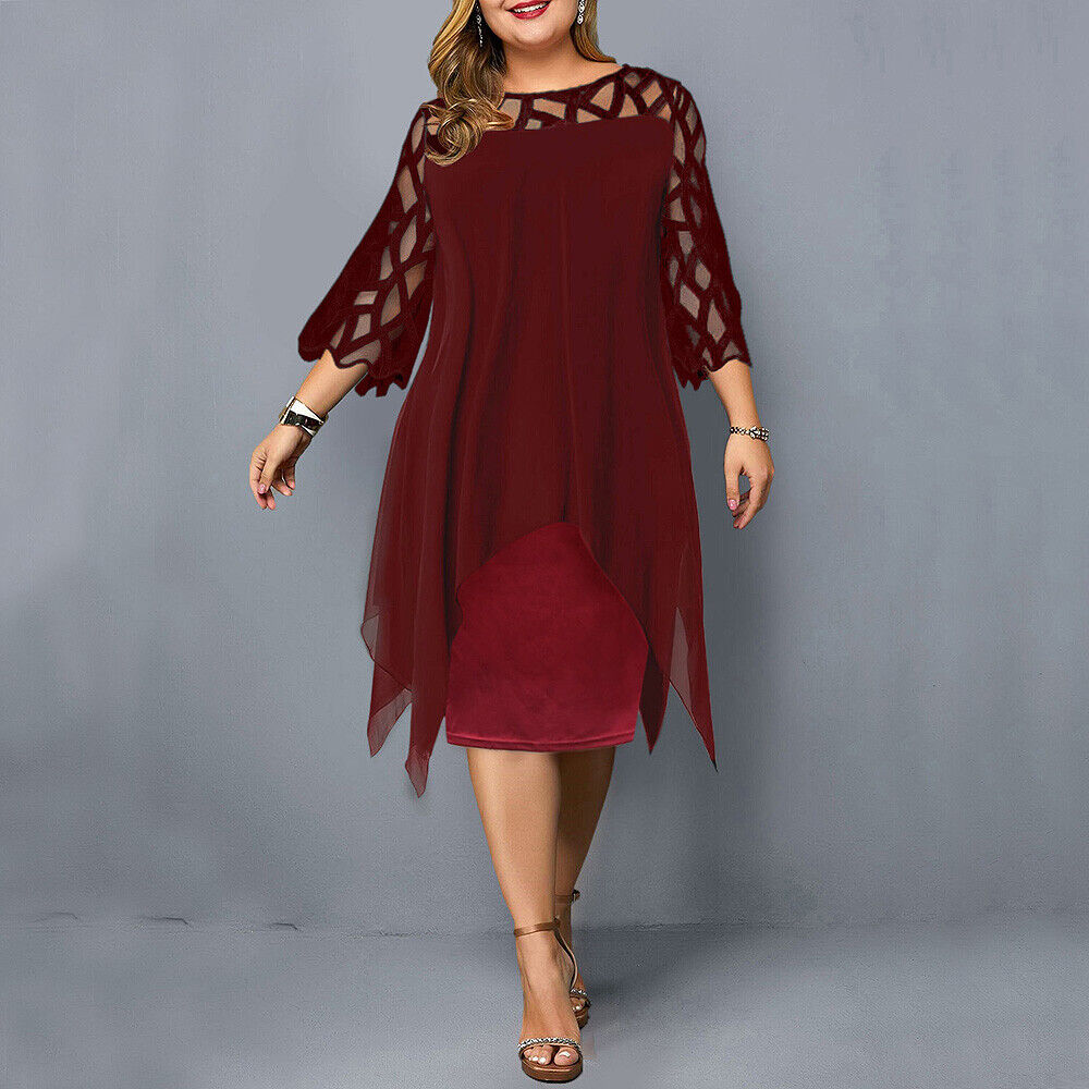 Abelone | Elegantne oversize midi kleit
