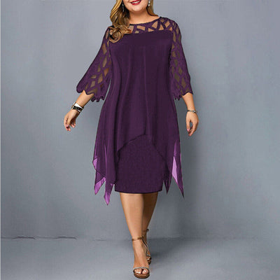 Abelone | Elegantne oversize midi kleit