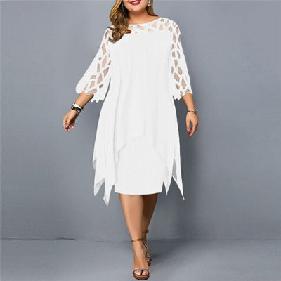Abelone | Elegantne oversize midi kleit