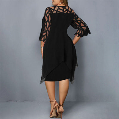 Abelone | Elegantne oversize midi kleit