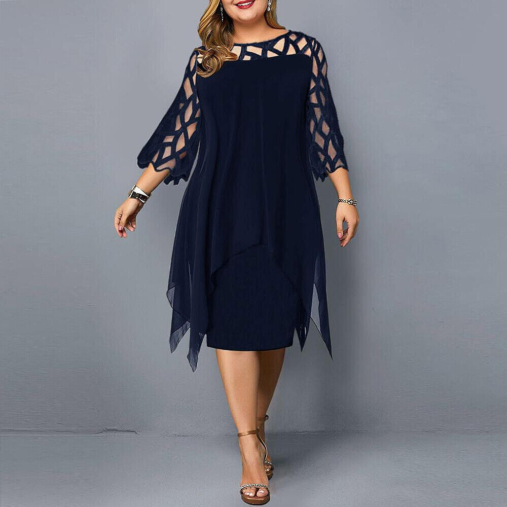 Abelone | Elegantne oversize midi kleit