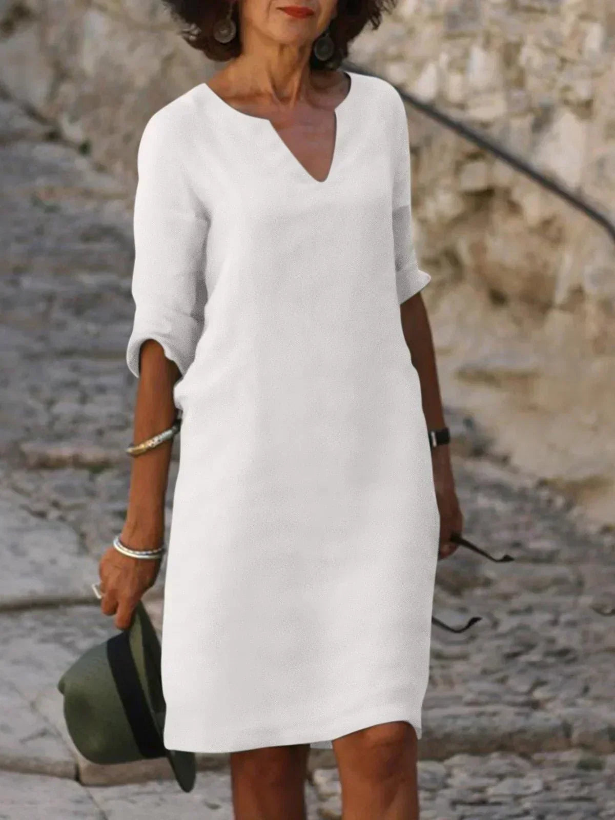 Beatrice™ | Elegantne Kleidiga V-kujulise Kaelusega