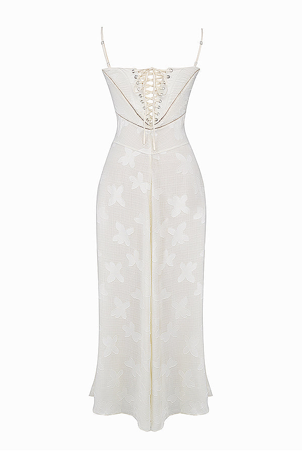 Paulette™ | Elegantne Pikk Kleit Korsetiga