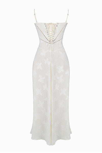 Paulette™ | Elegantne Pikk Kleit Korsetiga