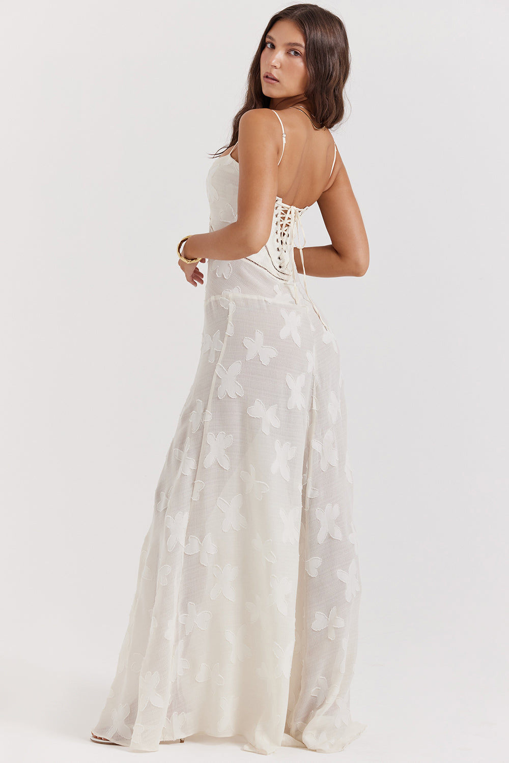 Paulette™ | Elegantne Pikk Kleit Korsetiga
