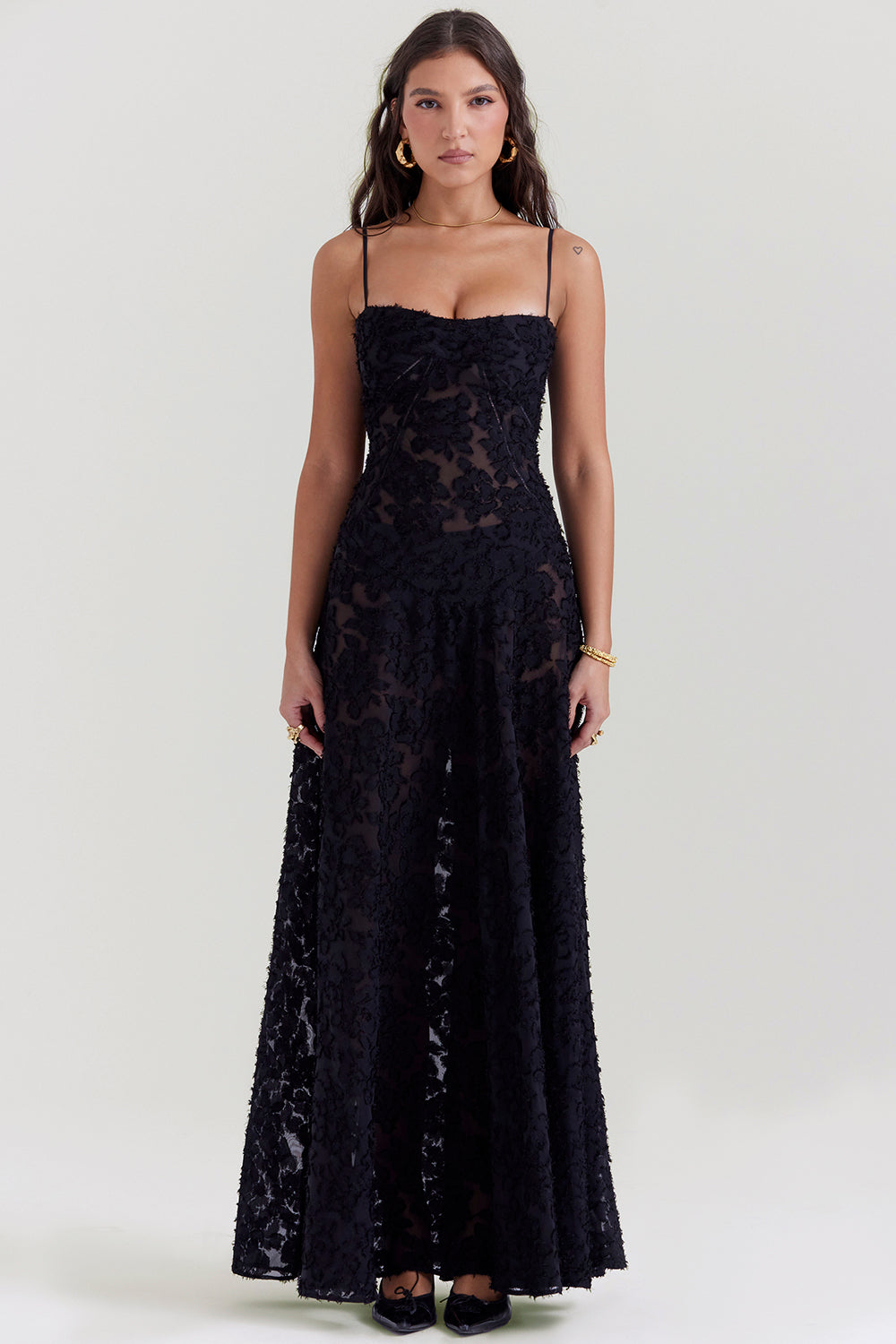Paulette™ | Elegantne Pikk Kleit Korsetiga