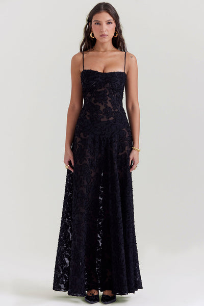 Paulette™ | Elegantne Pikk Kleit Korsetiga