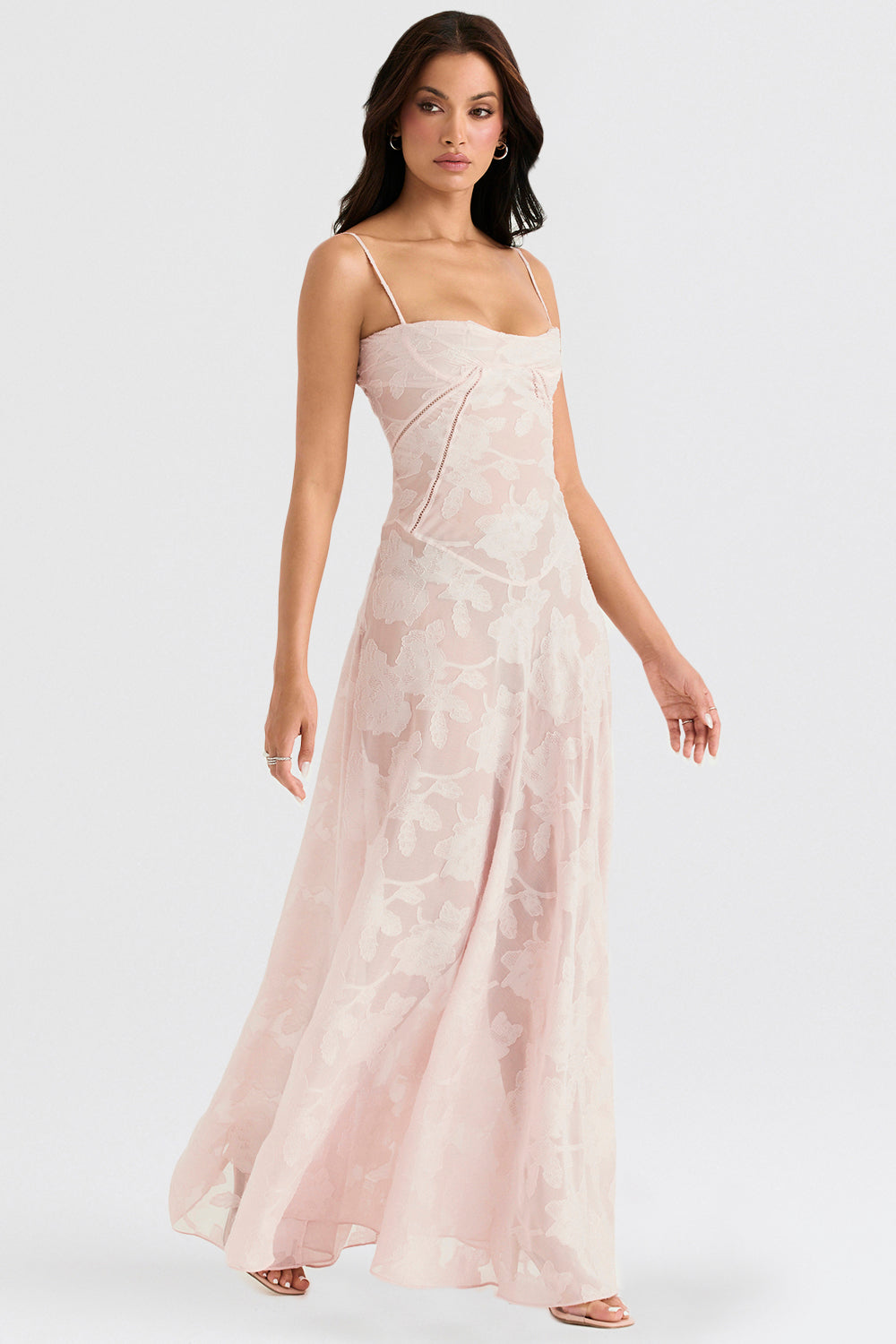 Paulette™ | Elegantne Pikk Kleit Korsetiga
