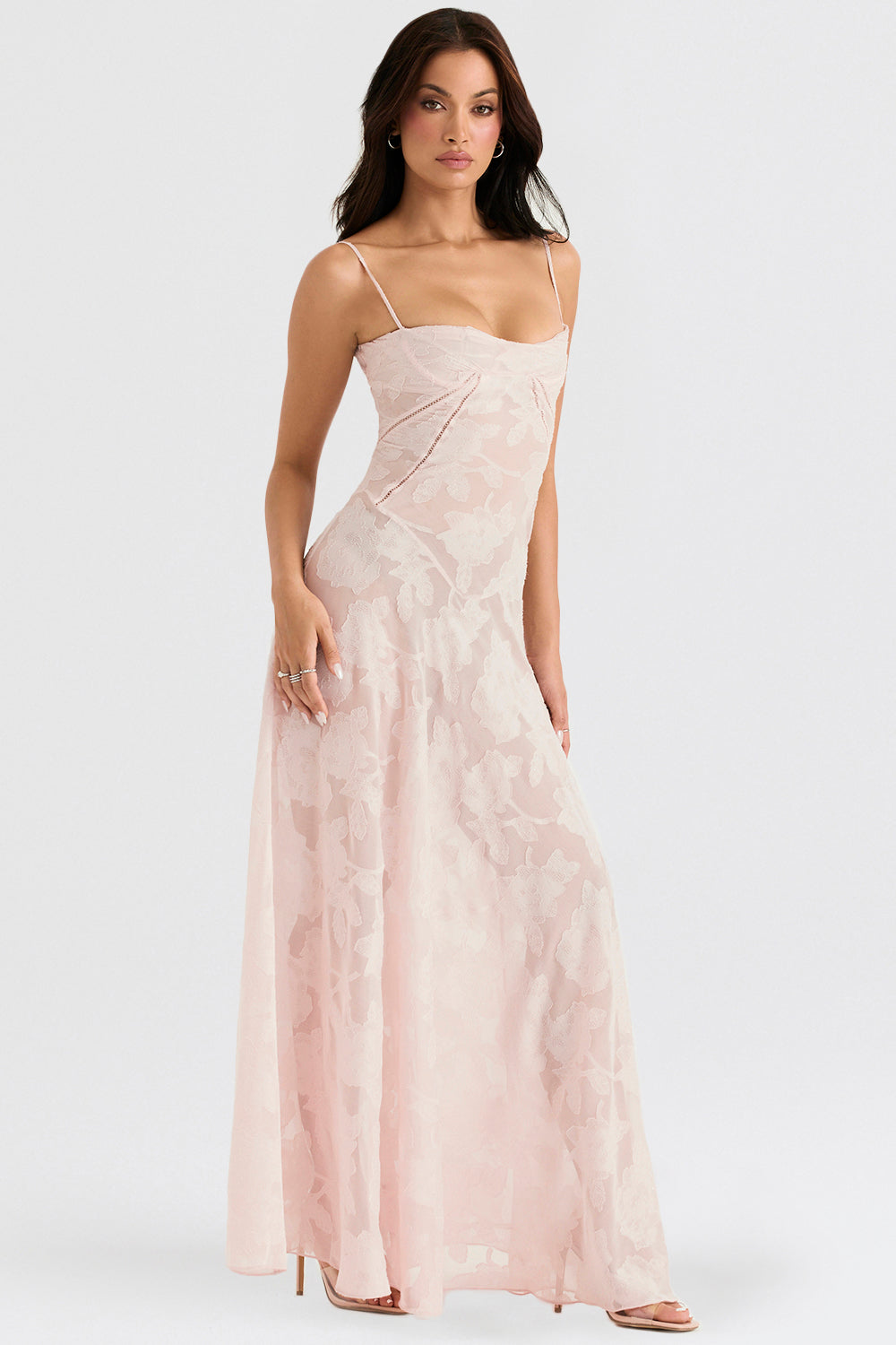 Paulette™ | Elegantne Pikk Kleit Korsetiga