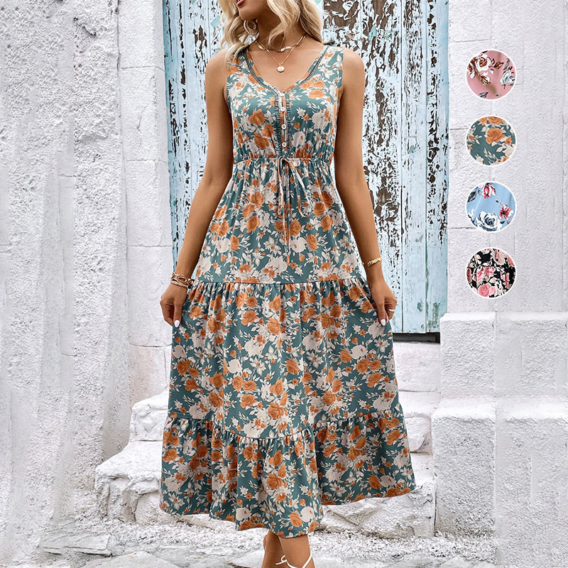 Elegants | Suvekleit Lillemustriga