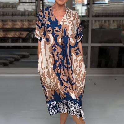 Amelia™ | Elegantne Boho Kleit Kõhule Soodustavate Detailidega