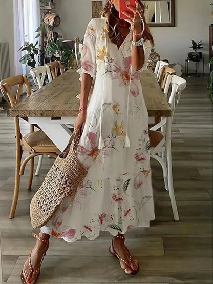Elise™ | Boho kleit pehmendava kõhuga