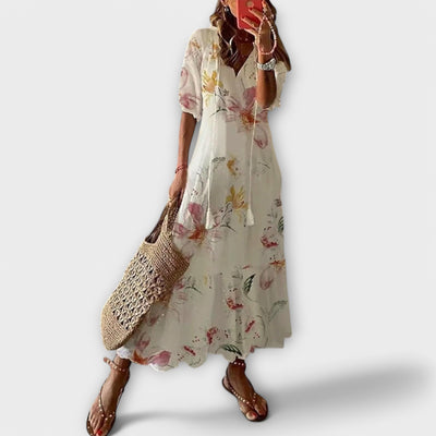 Bettina - Boheemlaste Maxi Kleit