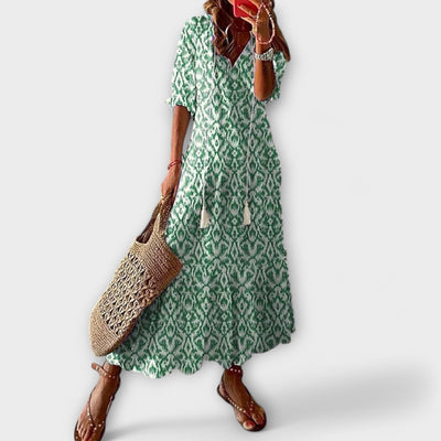 Bettina - Boheemlaste Maxi Kleit