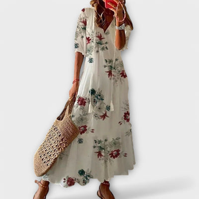 Bettina - Boheemlaste Maxi Kleit