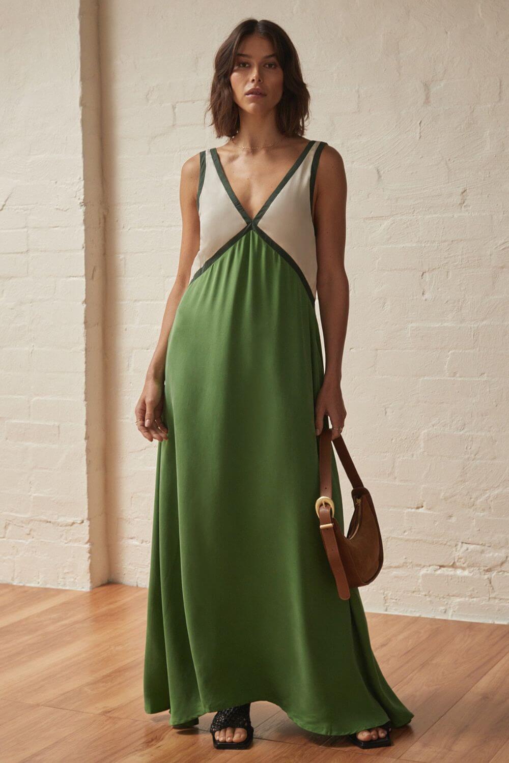 Stacey™ | Elegantsest Veluurist Midi Kleit