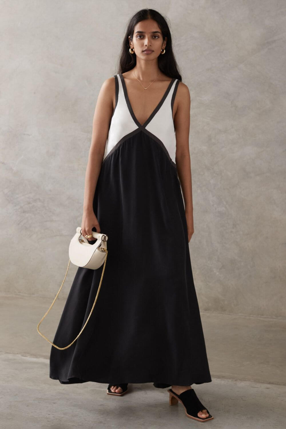 Stacey™ | Elegantsest Veluurist Midi Kleit