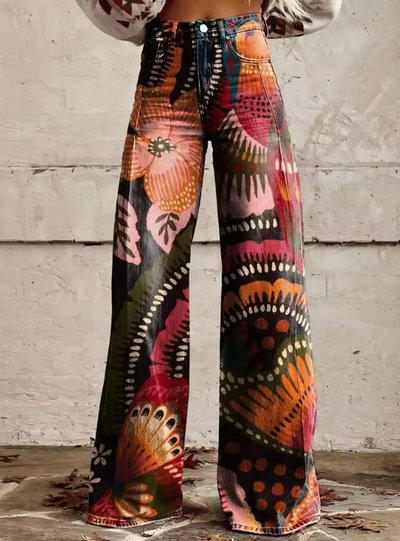Stiilsed Boho Vintage püksid trendika välimuse jaoks